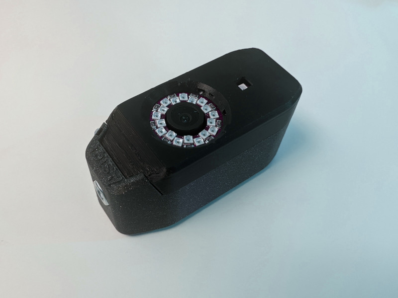 Prototype Tracking Camera in Black Case