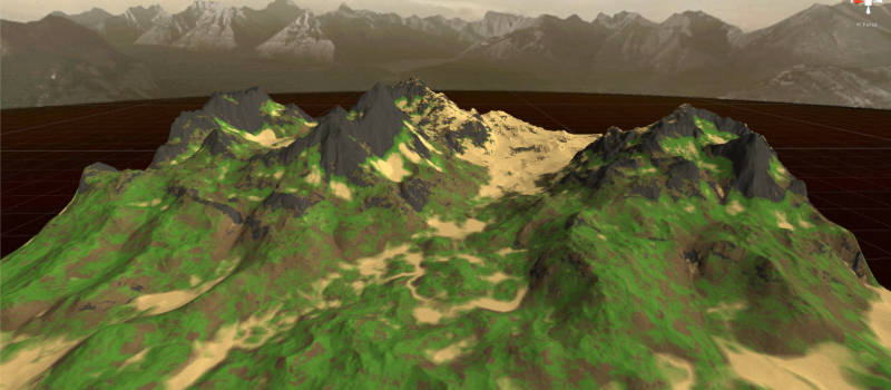 Eroded terrain V3