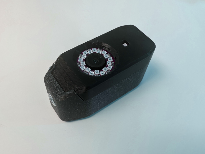 Prototype Tracking Camera in Black Case